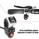 3 In 1 Control Switch DIY Rainproof Rear Lamp Turn Signal Light Electric Bicycle