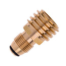 Converts Propane Lp Tank Pol Service Valve To Qcc Outlet Brass Adapter EP ME