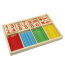 Educational Wooden Counting Sticks Game Childrens Intelligence Development Toys