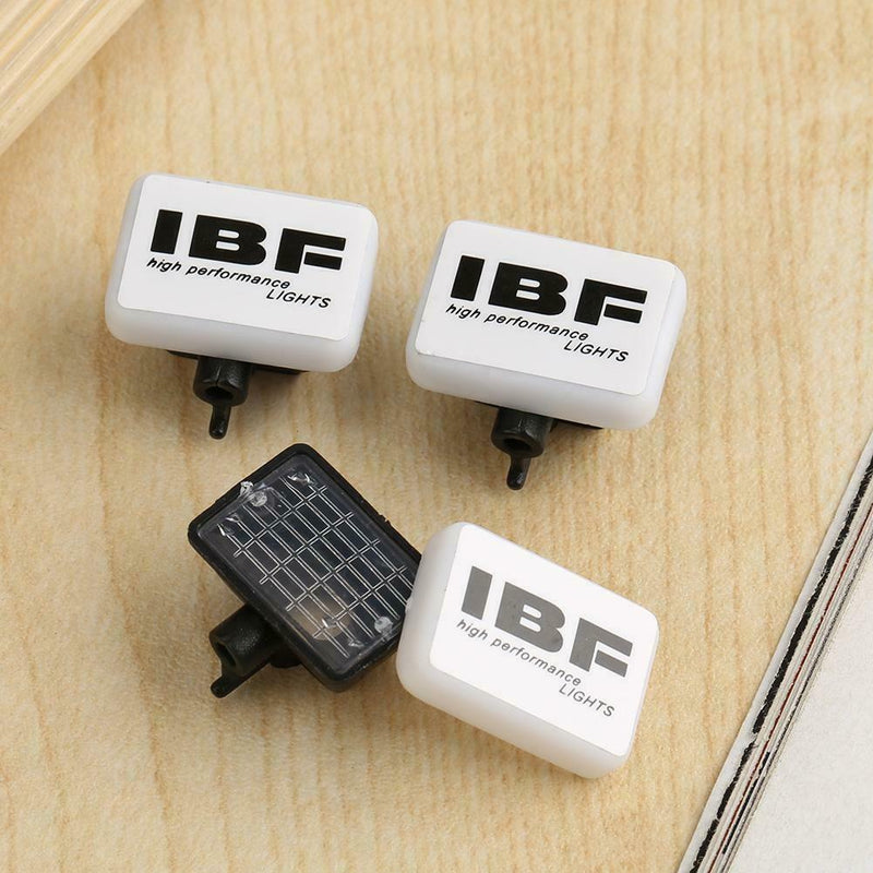 4pcs RC Car Round LED Light Cover for 1:10 Tamiya HSP RC Car Axial SCX10