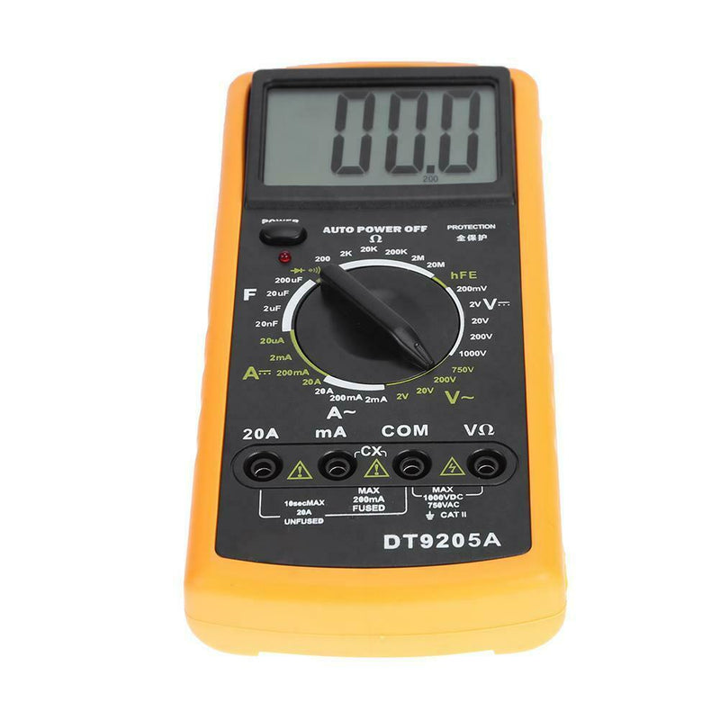 Digital Multimeter Electric Ammeter Voltmeter Resistance Capacitance Tester