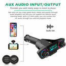 Bluetooth Car FM-Transmitter MP3 Player Hands free USB Kit Charger Radio Ad D9L8