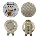 Magnetic Golf Cap Clip Ball Marker Golf Hat Metal Clamp Popular Cat