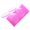 2PC Plastic Nail Art Double Dappen Dish Case Nail Liquid Powder Acrylic H2J7
