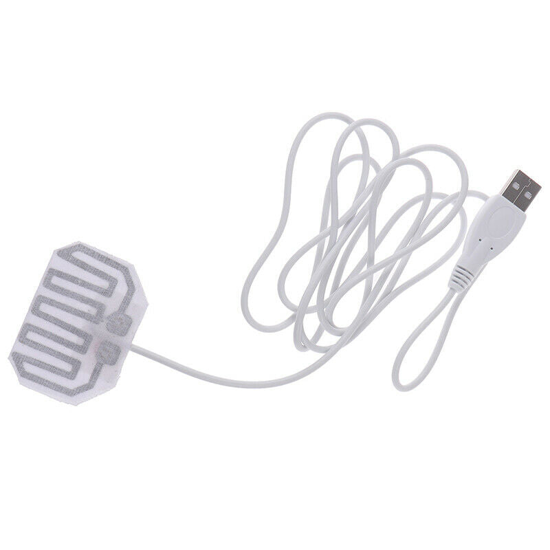 5.5*4CM 5V Carbon Fiber Heating Pad Hand Warmer USB Film Infrared Fever Heat  Kw