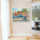 5D DIY Full Drill Diamond Painting Car Scenery Pattern Cross Stitch (06)