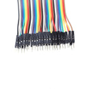 3X 40pcs 10cm Male To Female Dupont Wire Jumper Cable for Arduino Breadboar Z4Q1