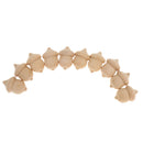60pcs Novelty Waldorf Acorns DIY Unfinished Wood Craft Wedding Decoration