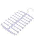Fishbone Necktie Tie Belt Hanger Rack Shawl Scarf Clip Home Organizer HolderJ Gw