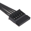 30CM SATA 15Pin Male to Female Power Cable HDD SSD Power Supply Ca Hn
