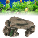 Aquarium Hiding Cave Rock Reptile Climbing Platform Stones for Fish Tank DecoR3C