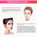 Portable Eye Brow Razor Blade Eyebrow Trimmer Shaper Shaver Hair Remover