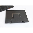 Portable Book Stand Frame Reading Desk Holder with 7 Tilt Adjustable Groove S5D1