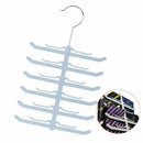 Fishbone Necktie Tie Belt Belts Hanger Rack Shawl Scarf Organizer. Holder C V9O6