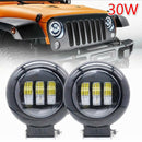 4.3"inch 30W Spot LED Work Light Bar Car Truck Boat Driving Fog Offroad SUV 4 J_