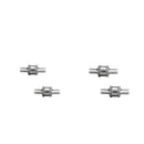 4x One Way Non Return Check Valve 6mm & 10mm Aluminium Petrol Water Oil Fuel