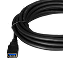 USB 3.0 Extension Cable 6ft Male to Female High Speed F. PC Tablet Data Transfer