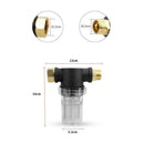 Sediment Filter Attachment For 3/4 Garden Hoses and Washers Pressure B2O9