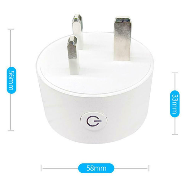 WiFi Smart Socket EU Plug Wireless Remote Socket Adapter APP Remote Control #JT1