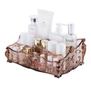 Plastic Makeup Organizer Desktop Storage Box Living Room Home Remote Contro J1S2