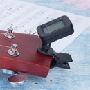Digital Chromatic LCD Clip-On Electric Tuner Fits For Bass Guitar Ukulele Violin