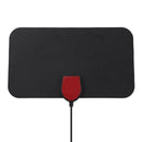 Flat 1080P TV Amplified Indoor Digital Antenna 50Miles Range Signal Booster A