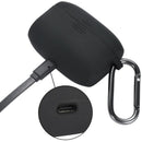 in-Ear Silicone Case for Jabra Elite 65T Wireless Sports Earbuds(Black) Z7K4