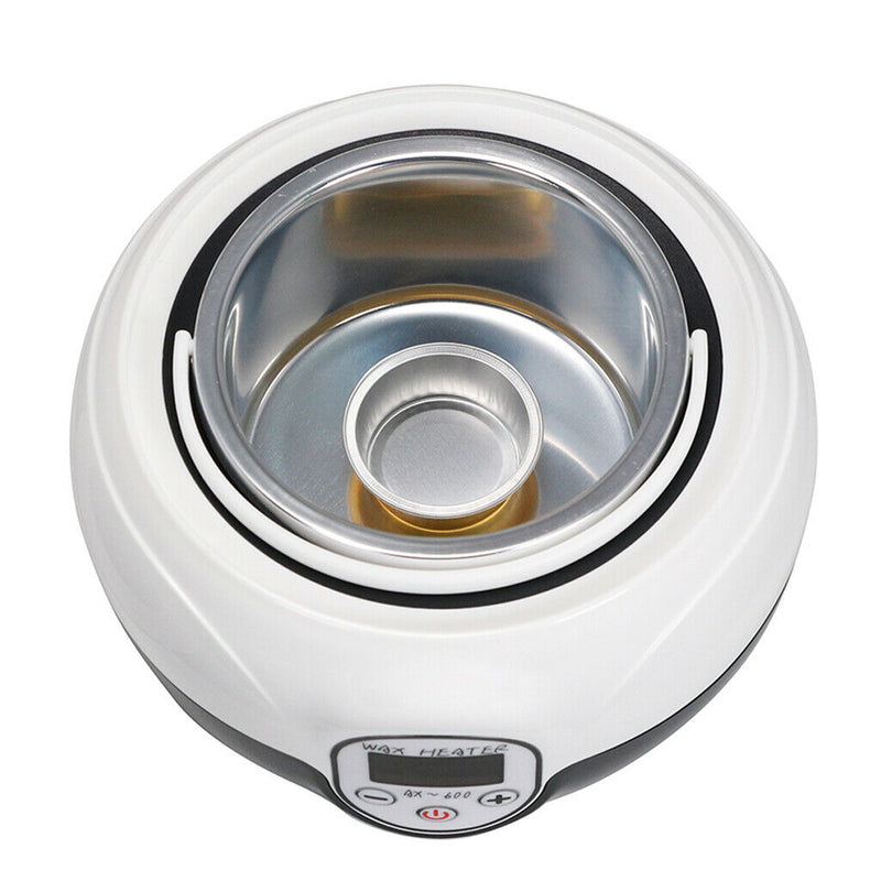 20 Pieces Wax Melting Bowl Mini Remover Wax Bean Beads Pot Golden 5.2x2cm