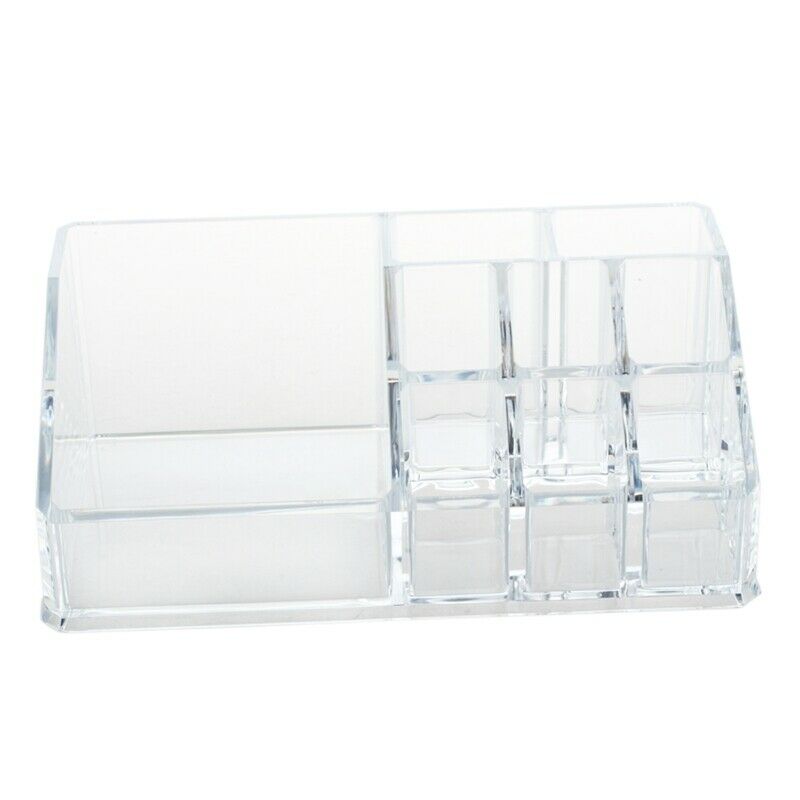 New Clear Acrylic Makeup Lipstick Display Stand Holder Cosmetic Storage H1N2
