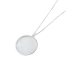 Fashion Utility Monocle Lens Necklace With 5X Magnifier Magnifying Glass Pendant