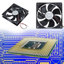 HDS1212025BH DC24V Cooler Fan 117x117x24mm 7 Blades Computer PC Cooling Fan