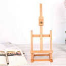 Tabletop Easel Wooden H-Frame Pine Wood Artist Art Craft Adjustable Display