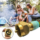 Propane Refill Adapter Lp Gas Cylinder Tank Coupler Camping Heater Durable Y5P7