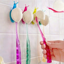 Sucker Snail Toothbrush Holder Suction Hooks Tooth Brush Holder FT