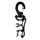3Pcs Durable Scuba Diving Triple 3 Hose Regulator Octopus Holder & Clip Hook
