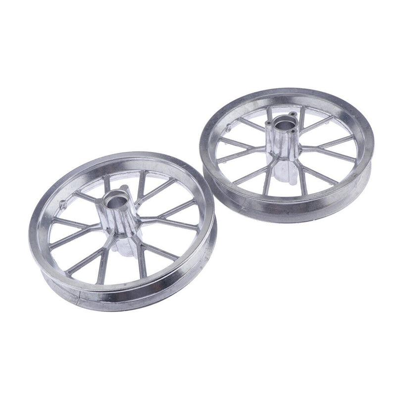 2pcs Moto Wheel Rims Tires Hubs Aluminum Alloy for 49CC Mini Motorcycle