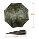 Outdoor Foldable Sun Umbrella Golf Fishing Camping Headwear Cap Head Hat