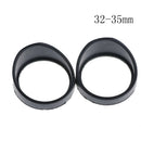 Binocular Rubber Eye Cups Lens Caps for 32-35mm Microscope Eyepieces 2pcs ME