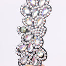 3pcs Butterfly Rhinestone Hair Clip DIY Crystal Bowknot Barrettes (Style 6) SN9F