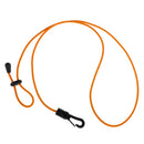 Elastic  Paddle Leash Durable Safety Kayak Canoe Fishing Rod Cord Holder Orange