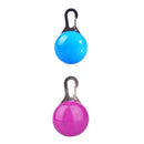 2Pcs Pet Dog Cat Safety LED Clip Buckle Night Light Decor Bulb Collar
