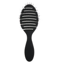 Anti-static Scalp Massage Hair Brush Comb for Curly Straight Hair Black