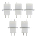 5Pcs Electronic Microwave Oven Magnetron 4 Filament Pin Sockets Converter Hom-