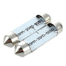 2x BULB SHUTTLE FESTOON 3 LED 39MM CANBUS WHITE