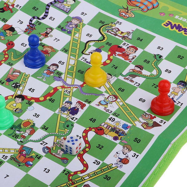 Kids & Parents Chess Game Flight Flying Ludo Games Sanke & Ladder Playing