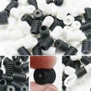 2000 Pieces Cord Locks Silicone Toggles for Drawstrings Elastic Cord Rope