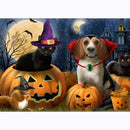 Full Round Drill Diamond Painting DIY Halloween Party Cross Stitch (WX461)
