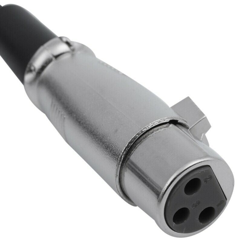 3-Pin XLR Male to Female miniphone Extension cable 2M