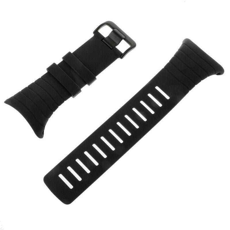 Silicone Watch Replacement Band Strap For SUUNTO CORE Smart Bracelet Black
