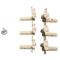2X Classic Guitar String Tuning Pegs Tuners White Machine Heads Keys 1 Pair